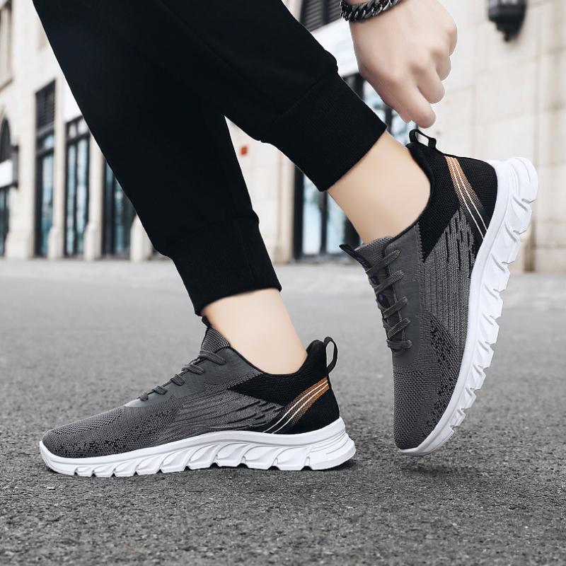 Sneakers for Men New Men's Shoes Lace-up Running Shoes Fashion Sneakers for Men