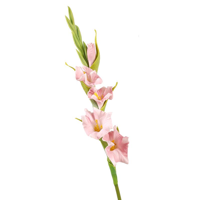 High-Quality PU Gladiolus Artificial Flower for Home & Wedding Decoration