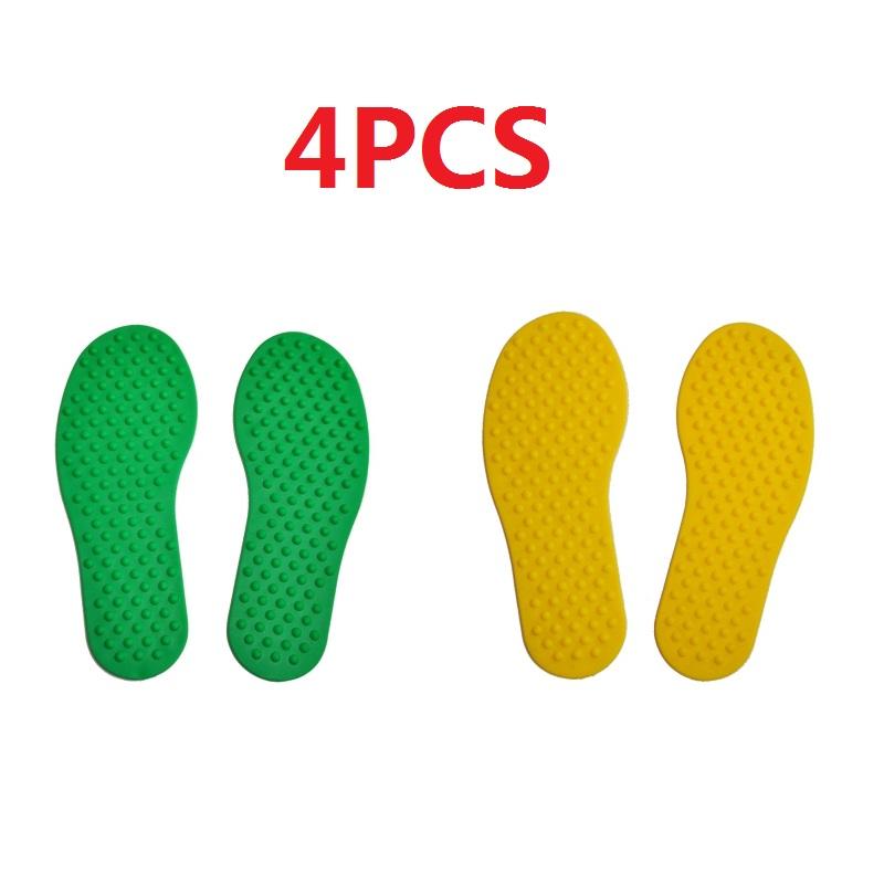 4 Stück Hand Fuß Sport Spielzeug Sensorisches Spiel Pädagogisches Spielzeug für Kinder Outdoor Indoor Krabbeln Springen Aktivität Kindergarten Pro