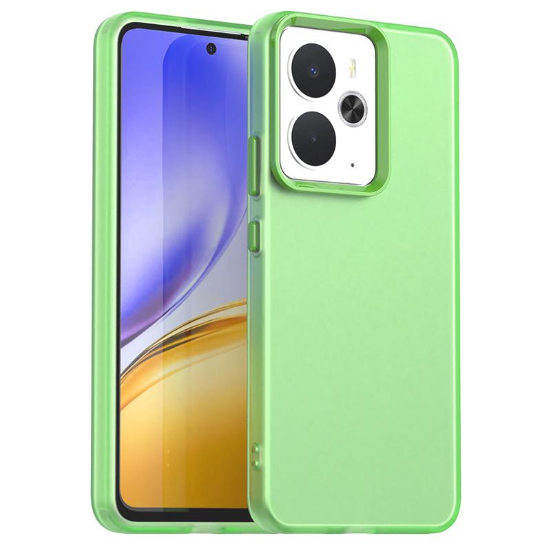Anti-Drop Candy Color Phone Case For Realme P3 Matte PC Transparent Back Case Realme P3 5G Cover For Realme P3 Case 6.67 inch
