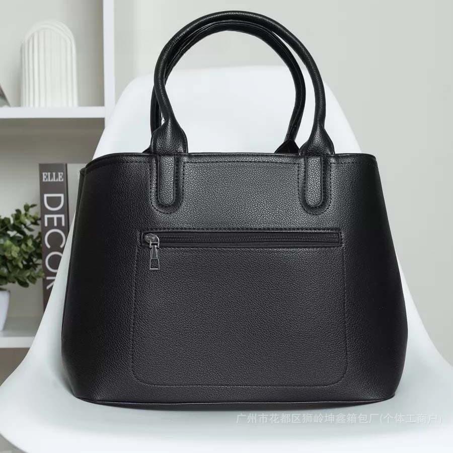 Ladies retro lychee pattern premium tote bag