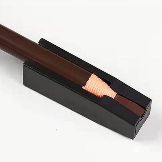 Augenbrauenstiftspitzer Schützt Minenspitze Rillendesign Einfach zu bedienen Breite Anwendung