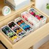 Space-saving Underwear Storage Box Wall Mounted Bras Storage Box  Bedroom Closet Organizer