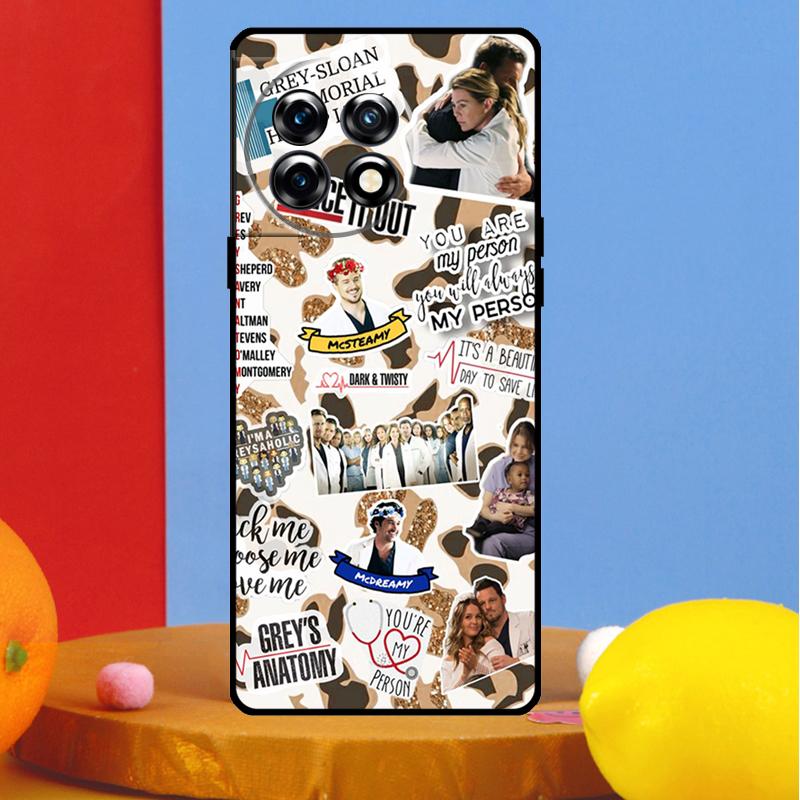 Greys Anatomy Cover For OnePlus Nord CE 4 2 3 Lite N30 N10 N20 OnePlus 13R 13 12 12R 11 10 Pro 10T 8T Case