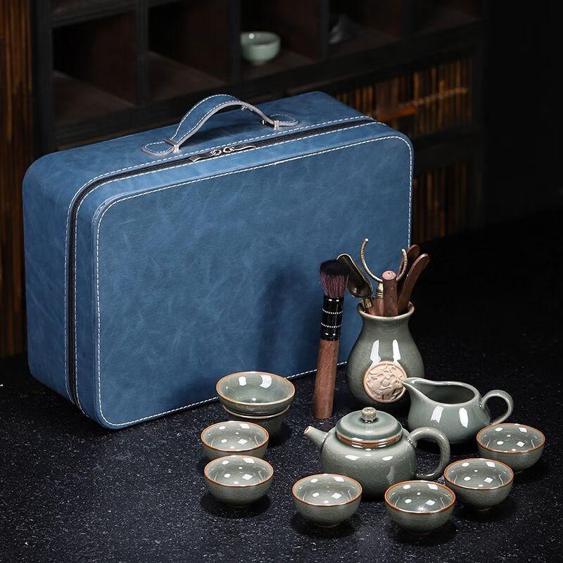 Qiu Qiao Ge Kiln Ceramic Kung Fu Tea Set