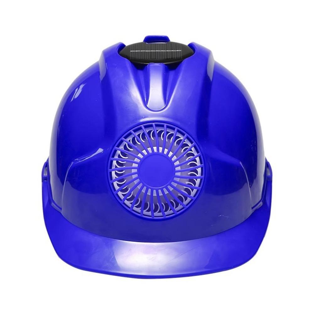 Sunscreen Solar Power Fan Helmet Adjustable Protective Cap Safety Helmet  Construction Workplace