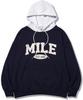 Mile Est Mix Sweat Hoodie [Navy]