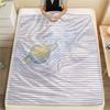 1PC Space Journey New Patterned Flannel Blanket High Quality All Seasons for Lunch Break Warmth and Comfort Christmas Gifts Gifts