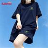Baleno Women's Printed T-Shirt & Shorts Sportswear Set