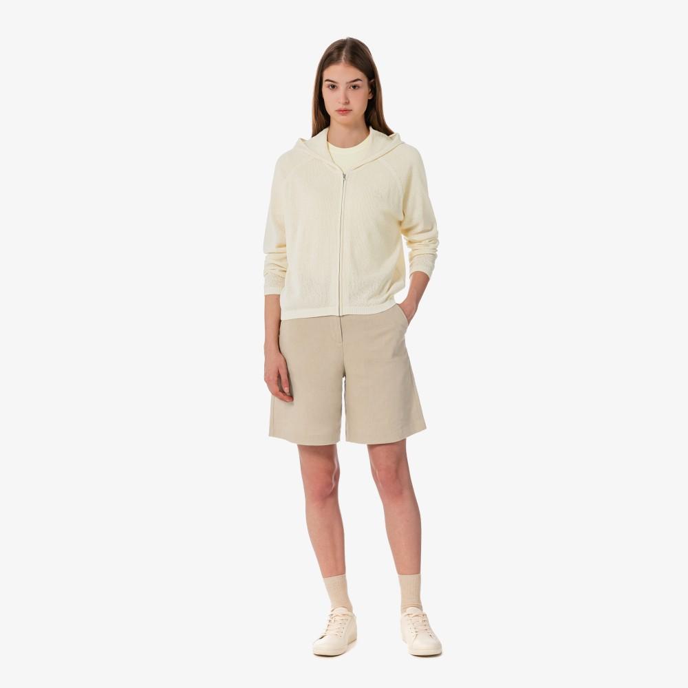 Lacoste Women's Summer Hooded Zip-up Cardigan AF722E-56G056