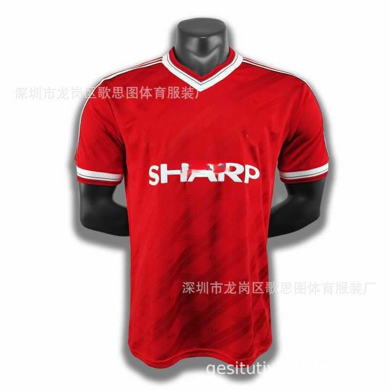 Retro Football Jersey Men Long Short Sleeve Various Season Designs Sports Training Wear