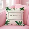 Luxus Duft Jo MMalone LondonL Kissenbezug Kurzflor Verdeckter Reißverschluss Zimmer Sofa Kissenbezug