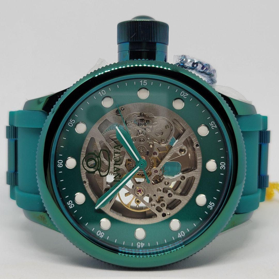 Used Invicta Invicta 51.5mm Pro Diver Skeleton x Green