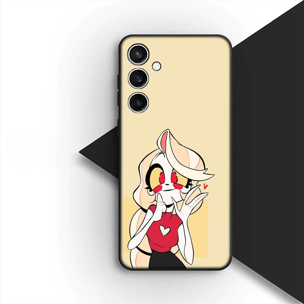 

for Samsung Galaxy A35 A36 A55 A26 A05 A06 A14 A50 A51 A53 A54 A12 A13 A23 Case Alastor H-Hazbins Charile Hotels Angel Dust Galaxy A13 4G