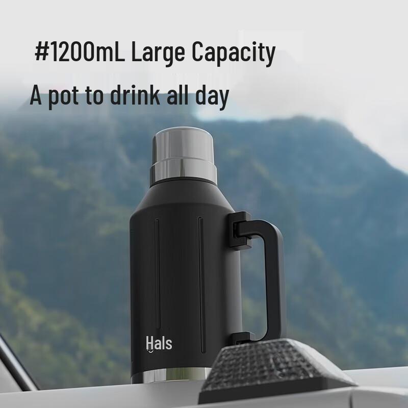 HAERS 304 Stainless Steel Vacuum Insulated Travel Flask