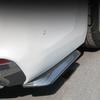 1 Pair Car Rear Bumper Lip Spoiler Diffuser Splitter Scratch Protector Winglets Side Skirt Extension Side  Skirt