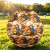 Size 5 Football Paddington Pattern, Wear‑Resistant Soccer Ball for Match Training Daily Sports Play
