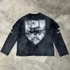 European and American autumn and winter Harajuku style long sleeved men's and women's tops
