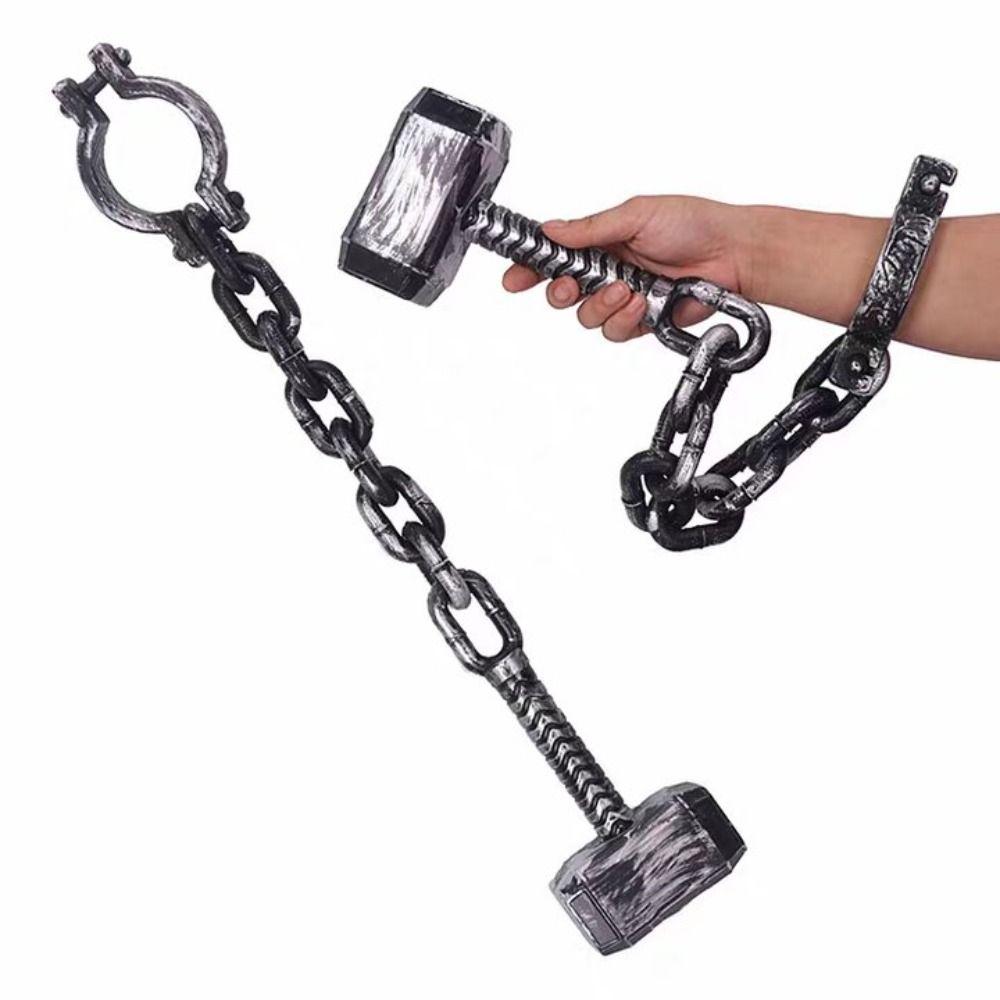 

Костюм пирата, игровой набор, косплей, представление, молот, цепь, мяч, реквизит, тематический реквизит