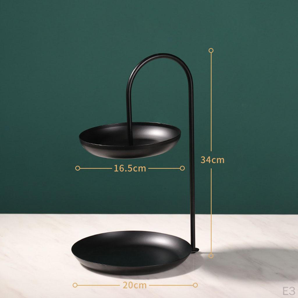 Mehrschichtiger Tablett-Organizer, Kuchenständer Hochzeitsdekoration Kosmetik-Organizer-Ständer, Schmuckaufbewahrung