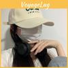 Elegant Baseball Beige Cap With Stylish Letter Embroidery Perfect For Summer Outfits