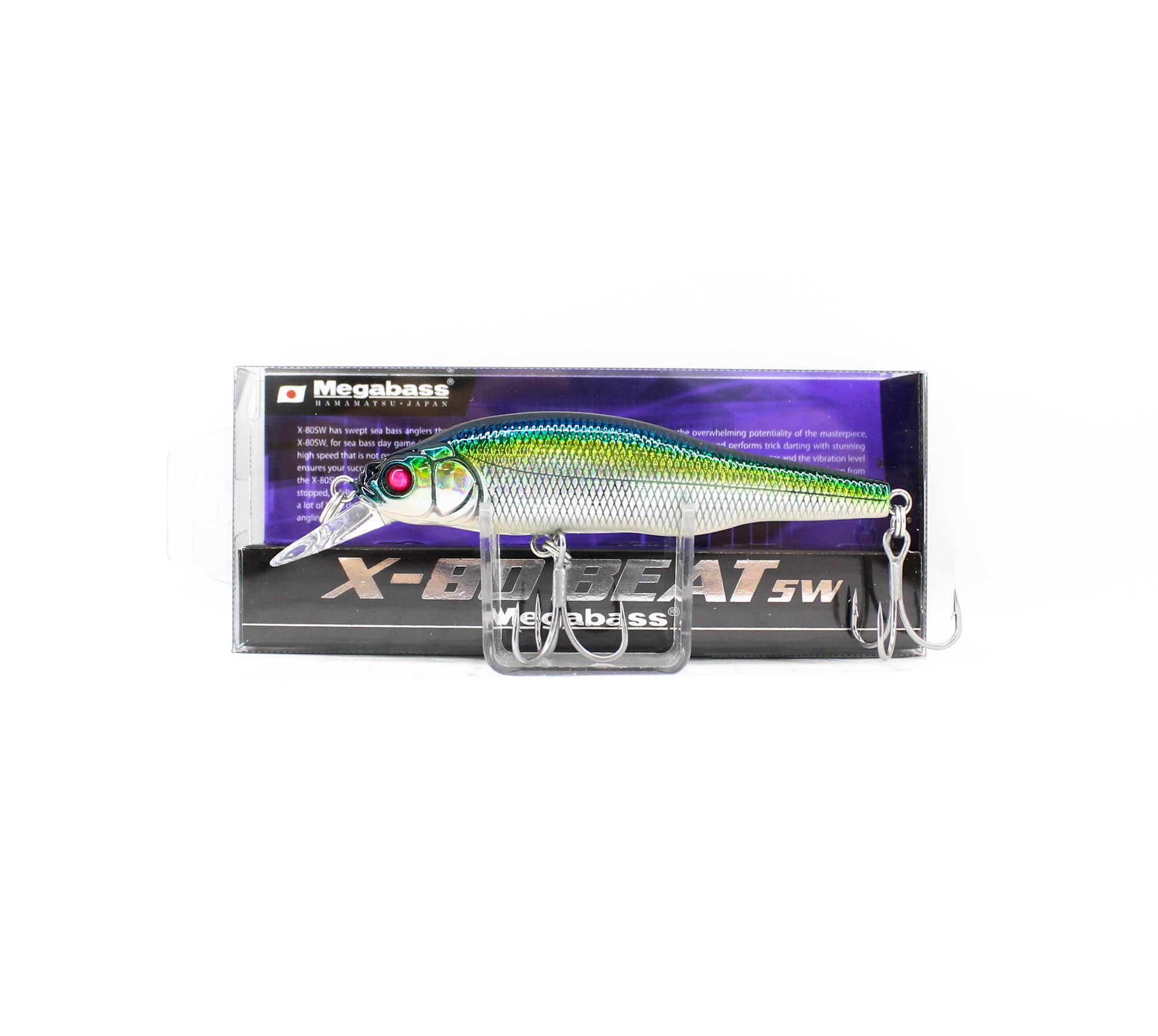 

Megabass X-80 Beat SW Slow Sinking Lure GG Crushing Blue (8704)