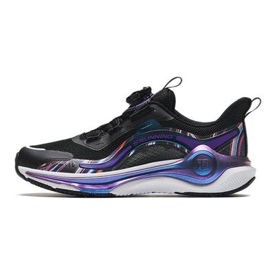 Comfortable Versatile Non-Slip Wear-Resistant Low-Top Kids Running Shoes Kids Sneaker Black Purple 312335571J-4