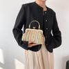 Stylish Urban Chic Woven Handbag 2023 Trendy Soft Woolen Mini Bag For Women