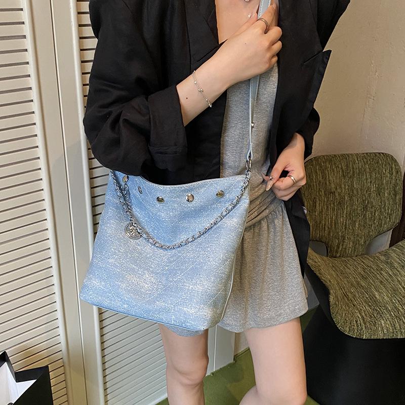 Damentasche Denim Neue Umhängetasche Vielseitige Messenger Bag