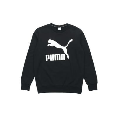 Classics Logo Crew Neck Sweatshirt Men Tops Black 595892-01