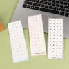 Russian Language Keyboard Sticker Tear Off Sheet for PC Laptop Desktop Clear Letters Replacement for Office Typing Game