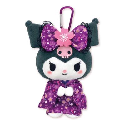 Nakajima Corporation Plysj Økopose Sakura Kimono Kuromi 193612-24