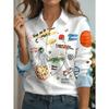 Women's Long-sleeved Shirt Autumn New Trend Fashion Design, Machine Washable