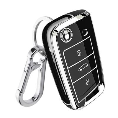 [FRACTAL CREATION] Étui de clé de voiture Volkswagen Housse de clé Accessoire personnalisé Golf 7.5/7 Polo 6C