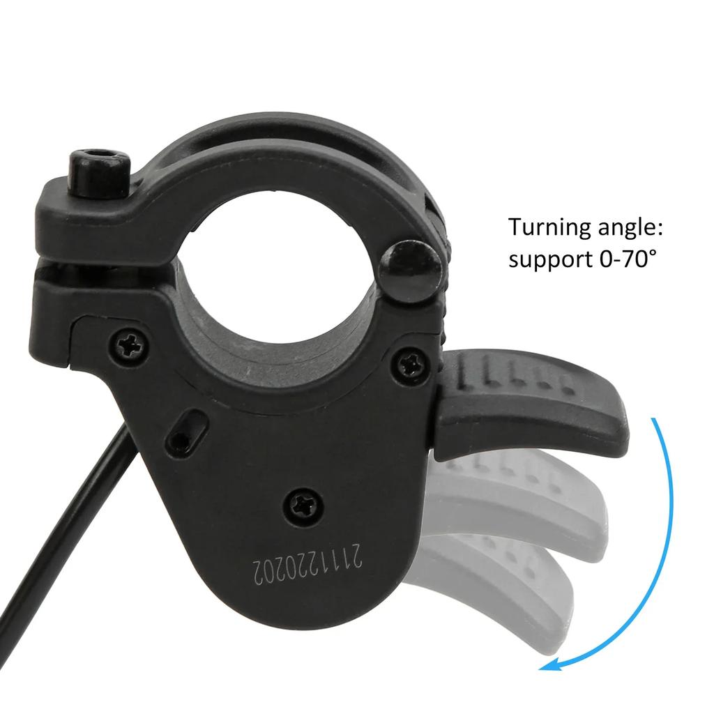 Electric Bike Thumb Throttle Bike 300X Speed Regulater Accelerator Conversion Part with Common Connector