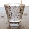 Shochu Glass Arita Ware Stylish Silver Color Supreme Shochu Glass Ceramic Made in Japan