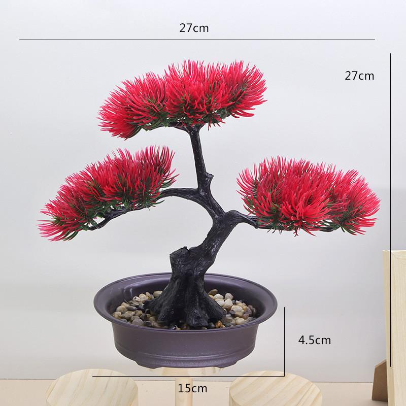 Künstliche Kiefer mit Kunststoffmaterial für Heim- und Gartendekor und Balkonlandschaft