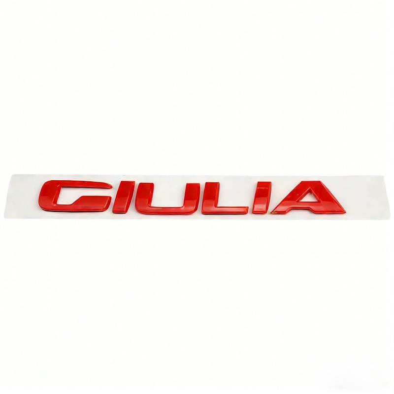 Suitable for car logo tail label GIULIA STELVIO VELOCE TI Q2 Q4 word mark