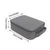 Oxford Fabric Laptop Bag For Pocket 4 Elasticized Accessory Pockets Impact Resistant Layer Travel Friendly Case