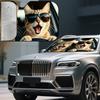 1Pcs Poodle Dog Pattern Windshield Sunshade UV Rays Heat Blocker Keeps Vehicle Cool Unique Design Fit Sedans SUVs Trucks RVs