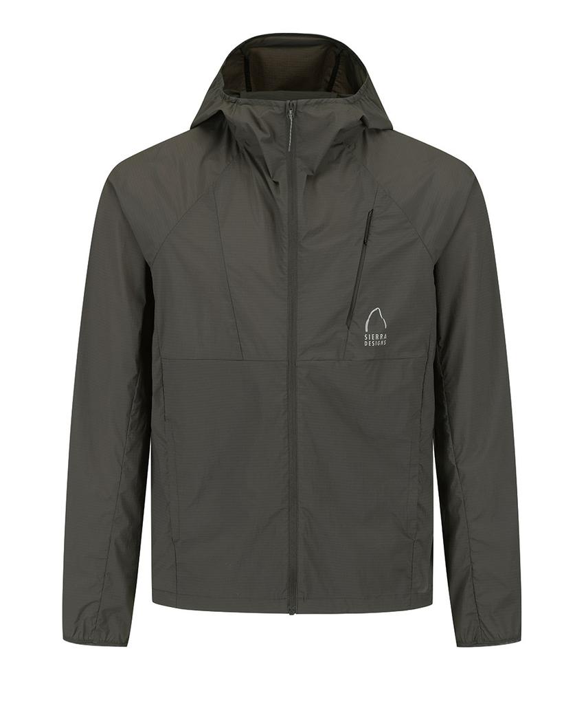 Sierra Designs Meteor Lightweight Stretch Windshell Jacket Charcoal