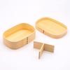 Wakayama Touge No Wappa Bento Box Store Touge No Wappa Bento Box Bento Box with 19 X 13 Natural Arrow Feather (Wakayama Store) - Large, Square-Shaped
