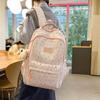 Schoolbag Large-capacity Schoolbag Female New Junior High School Student College Student High-value Star Backpack Versatile Leisure Travel Backpack