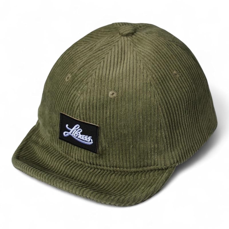 

[Librass] corduroy umpire cap Short brim short brim corduroy baseball cap baseball cap spring autumn winter men s ladies