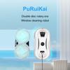 PuRuiKai AI Window Cleaning Robot Smart Automatic Cleaner Streak-Free for Windows/Tiles/Glass Doors Self-Cleaning Ultra Quiet
