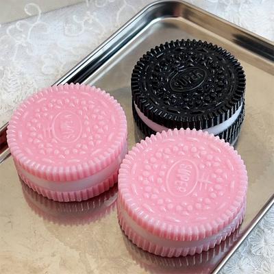Squish Handgemachte Silikon-Kekse Fidget Toy Langsamer Rückprall Stressabbau Kneifen Dekompression Quetschspielzeug für Kinder Weihnachtsgeschenke