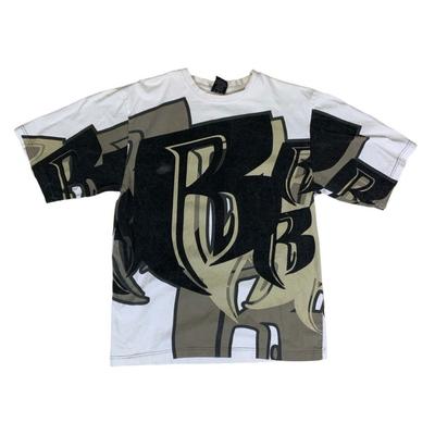 Koszula Unisex Bawełna Oversize Duży Rozmiar Vintage Lata 90. RZADKA Streetwear DMX Ruff Riders Graficzna Hip Hop Koszulka L XL