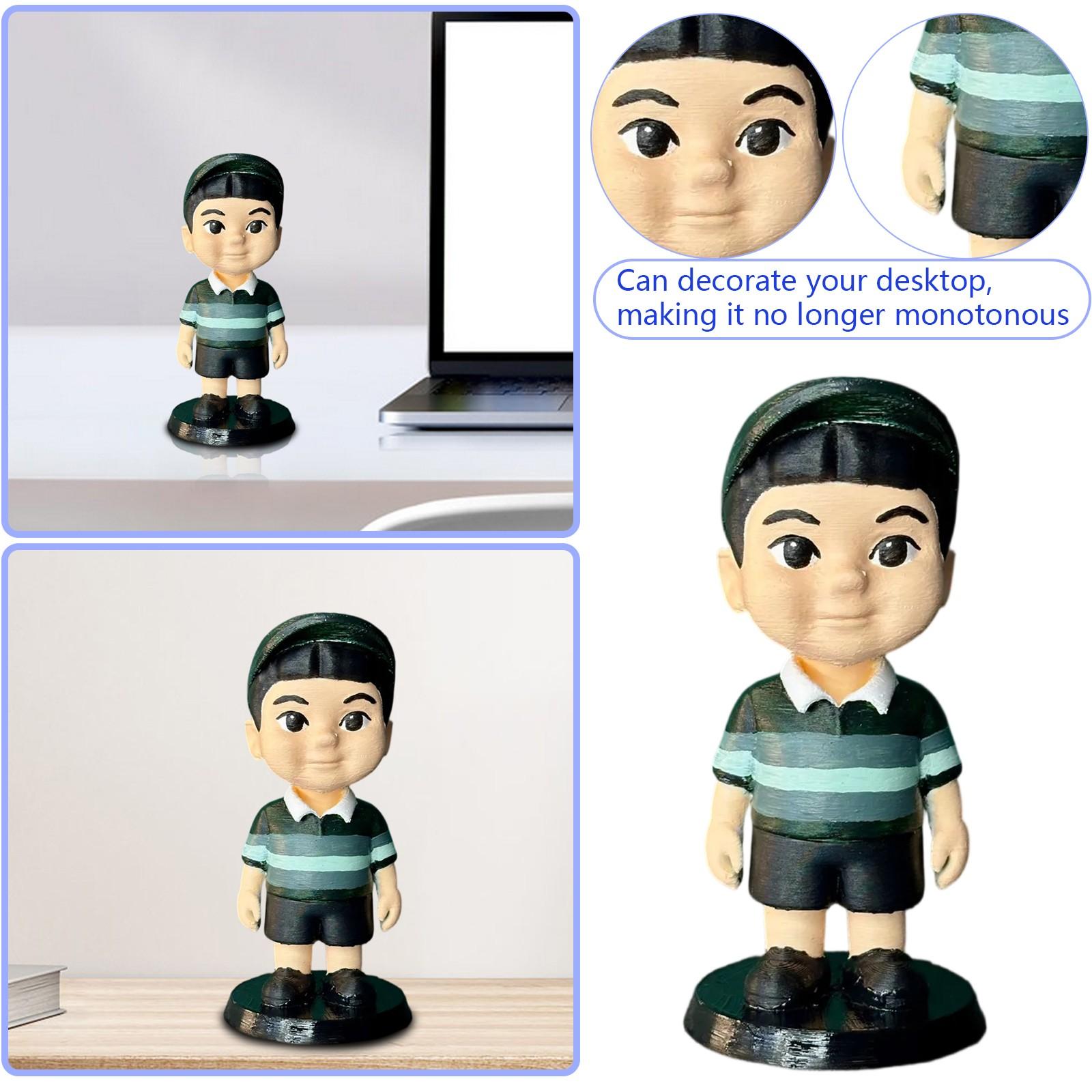 

3D Printed Character Ornaments One Size