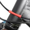 10Pcs Rubber Cord Saver Cable Wire Protector Flexible Bike Cable Housing Protections Charging Cable Saver Protectors Set