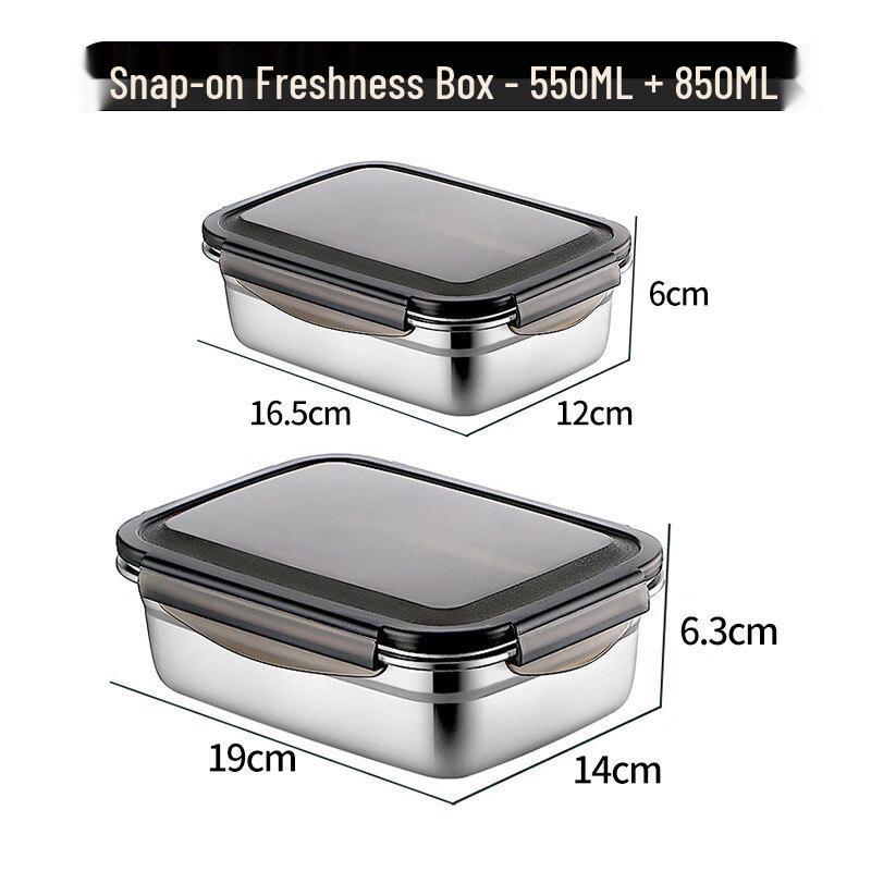Zhi Shi 316 Stainless Steel Lunch Box Set